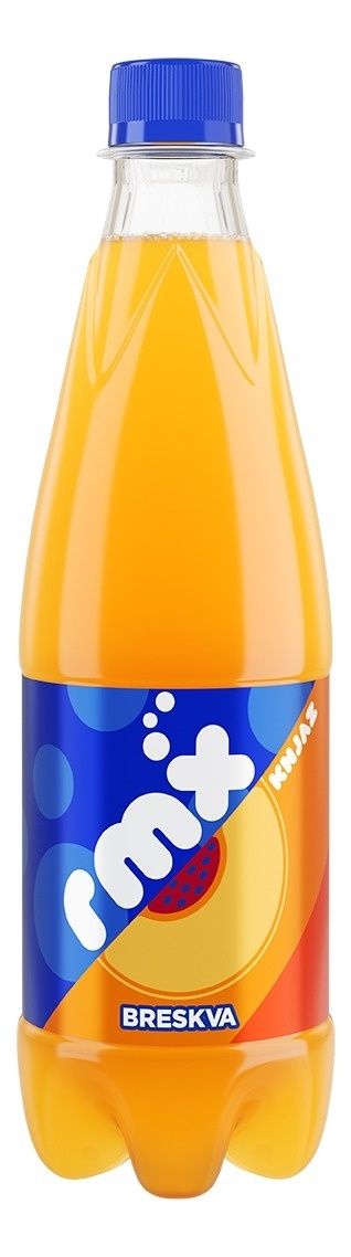 Gazirani sok KNJAZ MILOŠ REMIX breskva 500ml